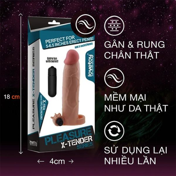 bao cao su don den 7cm cao cap rung lovetoy pleasure x tender series xanh ms2 anh 01